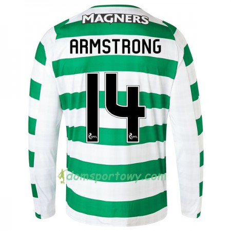 Koszulka Celtic FC Armstrong 14 Domowe Koszulki Piłkarskie 2018-2019 Długi Rękaw